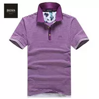 2013 hugo boss short sleeve t-shirt purchase cotton hommes tn allemagne dense streaks purple